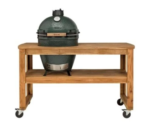 Big Green Egg Acacia Tafel -Napoleon Verkoopwinkel big green egg acacia tafel 1