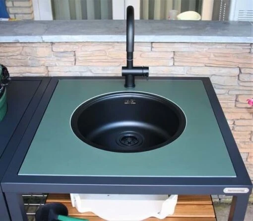 Big Green Egg Dekton Natuursteen Wasbak Met Kraan Insert -Napoleon Verkoopwinkel big green egg dekton natuursteen wasbak met kraan 1