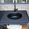 Big Green Egg Dekton Natuursteen Wasbak Met Kraan Insert -Napoleon Verkoopwinkel big green egg dekton natuursteen wasbak met kraan