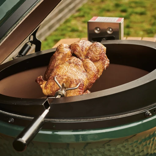 Big Green Egg Rotisserie BBQ Spit -Napoleon Verkoopwinkel big green egg rotisserie bbq spit