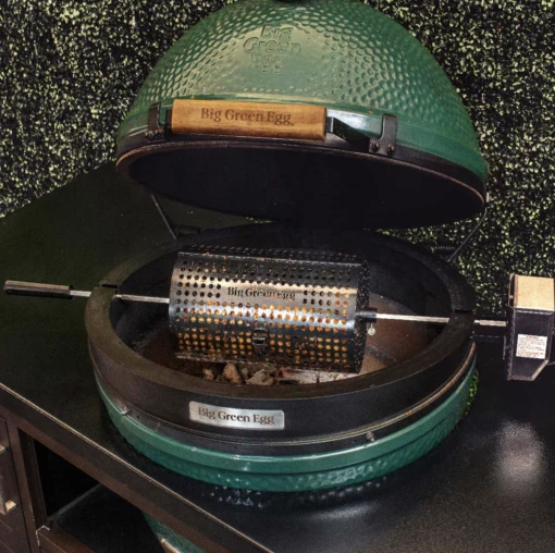 Big Green Egg Rotisserie BBQ Spit -Napoleon Verkoopwinkel big green egg rotisserie bbq spit 6