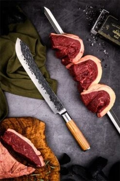 Forged Churrasco Olive Spies V-vorm -Napoleon Verkoopwinkel forged churrasco olive spies v vorm 4