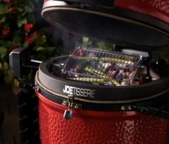 Kamado Joe JoeTisserie Basket Set Spit Mand -Napoleon Verkoopwinkel kamado joe joetisserie basket set spit mand