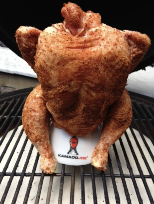 Kamado Joe Kiphouder Beer Can Chicken -Napoleon Verkoopwinkel kamado joe kiphouder beer can chicken