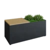 Ofyr Herb Garden Bench Black -Napoleon Verkoopwinkel ofyr herb garden bench black