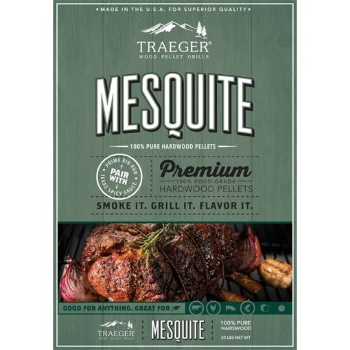 Traeger Mesquite Pellets 9kg -Napoleon Verkoopwinkel traeger mesquite pellets 9kg 1